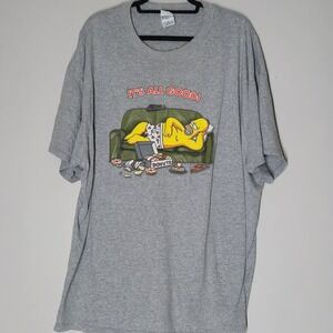 Vintage The Simpsons Homer Simpson Its All Good Donuts T-Shirt Size: XXL